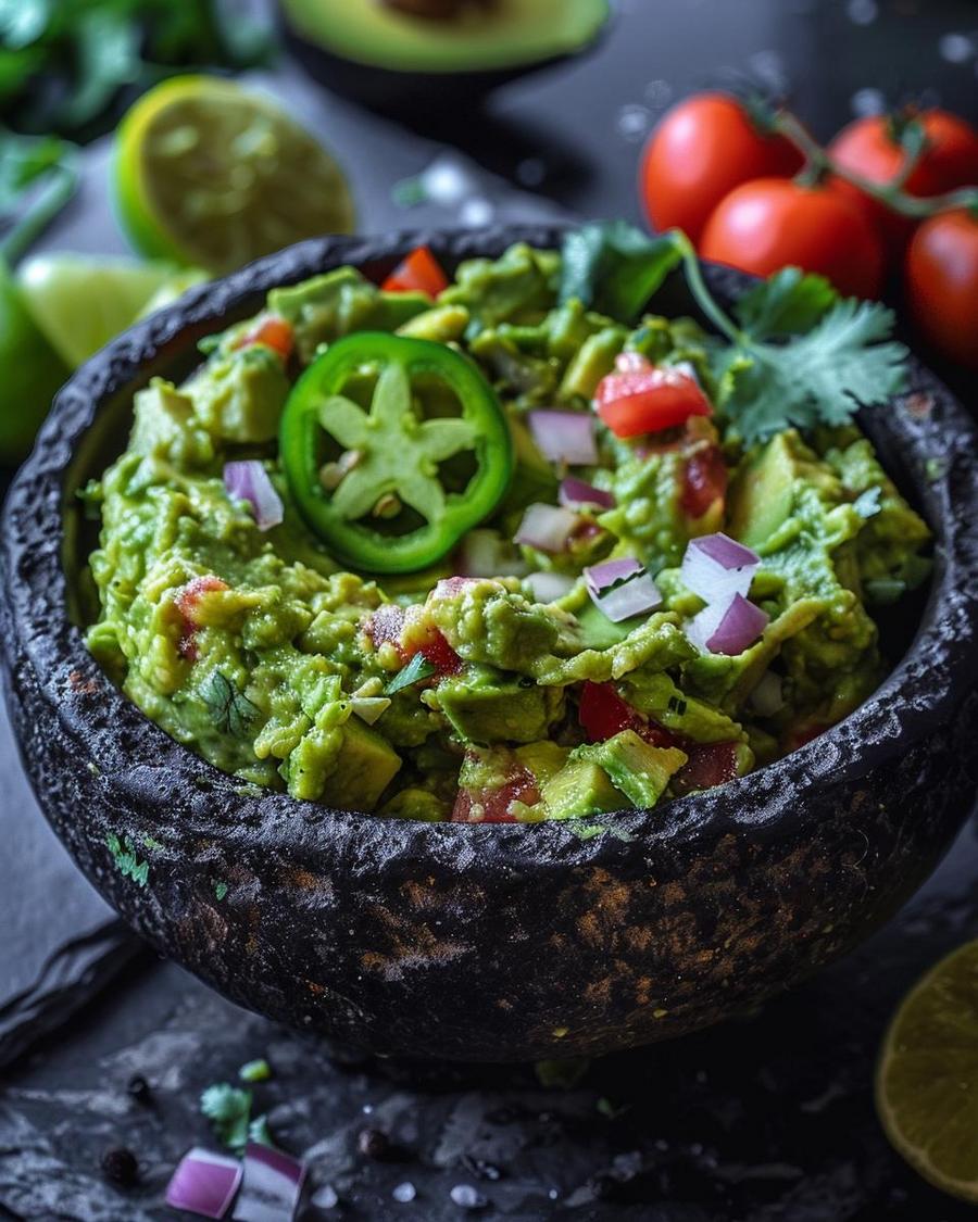 Ripe avocados for traditional or classic guacamole recipe preparation tips.