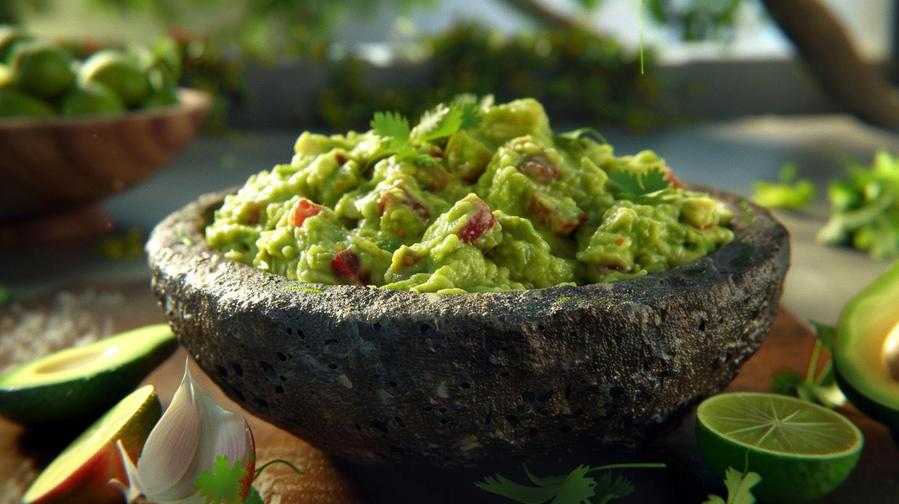 Image alt text: Step-by-step guide to the absolute best guacamole recipe in the world.