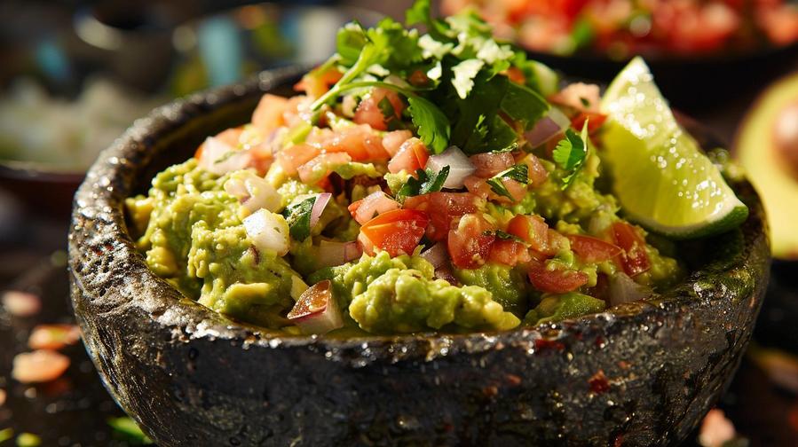 "Learn the authentic Rosa Mexicano guacamole recipe for a flavorful dip."