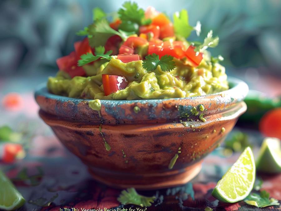 Alt text: Various vegan guacamole recipe variations and personalized options displayed on table.