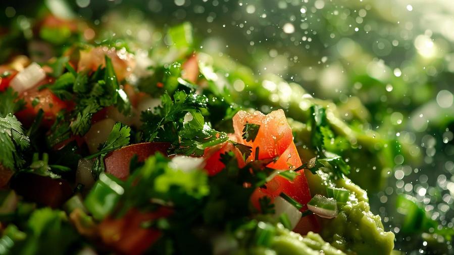 "Variations and adaptations of a guacamole recipe with cilantro, a vibrant and flavorful dip."