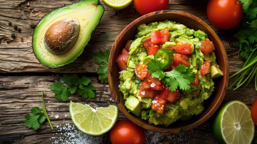 Alt text: A bowl of the best homemade guacamole recipe, ready to serve and enjoy.